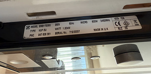 Electrolux integreeritud mikrolaineahi (4 foto / 4)