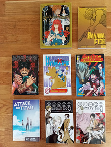 Manga 8 raamatut. (1 foto / 1)