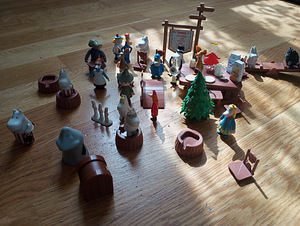 Muumi maja koos lisadega minifiguurid ja mööbel (7 foto / 9)