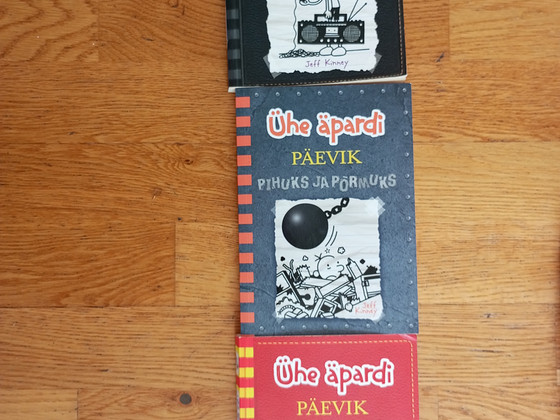 Ühe äpardi päevik Jeff Kinney raamatud nr 10,11,14.