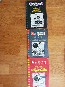 Ühe äpardi päevik Jeff Kinney osad 10,11,14. (1 foto / 1)