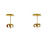 Элегантные золотые серьги (фото #2)