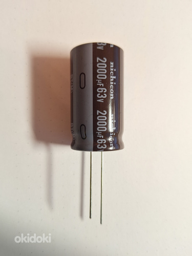 Kondensaatorid - nichicon 2000 uF, 63v, 125 C (kondensaator) (foto #2)