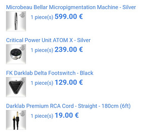 Microbeau Bellar Micropigmentation Machine Elite Set (3 foto / 4)