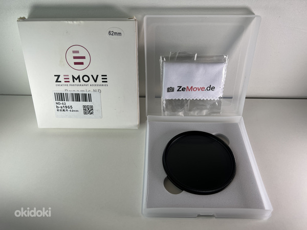 Muutuv VND filter ZeMove 2-400, 62mm (foto #2)