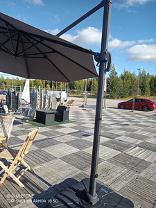 Aia vihmavari. Sivuvarjo luks 3,5 m (3 foto / 5)