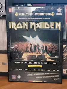 IRON MAIDEN plakat/poster