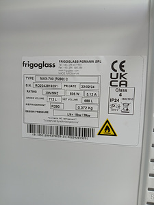 Холодильник (охлаждающий шкаф) Frigoglass MAX-700 с стеклянной дверью (5 фото из 10)