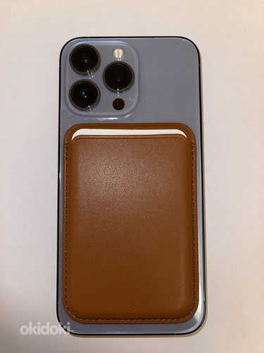 Kaarditasku Apple iPhone Leather Wallet MagSafe картодержате (фото #9)