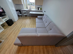 Diivan-voodi hall värvi heas korras (7 foto / 9)