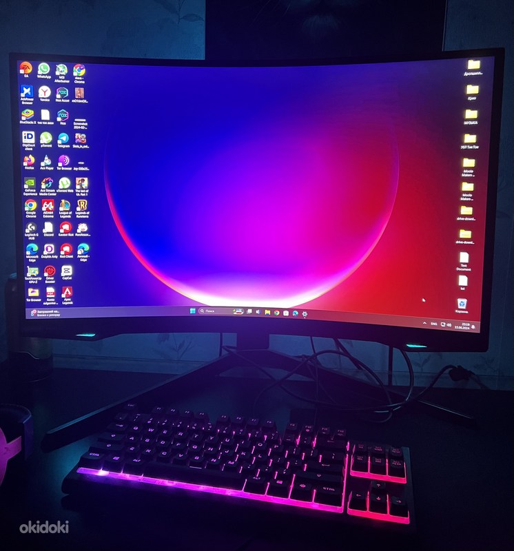Samsung Odyssey G7, 240hz, QHD 2K Tallinn, Мониторы и проекторы