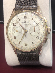 Coresa Cronograph 18K Kuld 1950-1959 (1 foto / 9)
