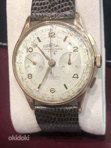 Coresa Cronograph 18K Gold 1950-1959