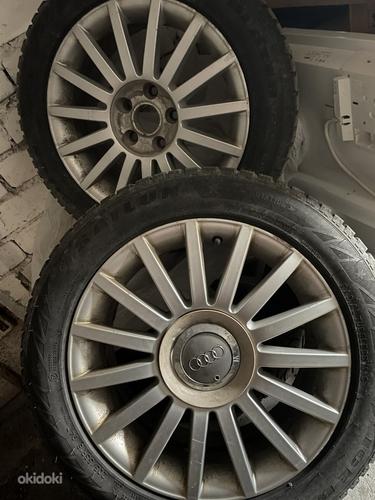 Оригинальные 18" шины Audi+диски, зимние (фото #3)