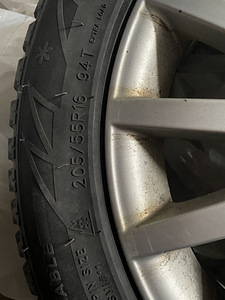 Оригинальные 18" шины Audi+диски, зимние (4 фото из 5)