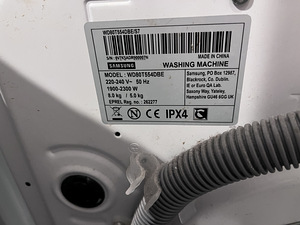 Samsung pesumasin-kuivati WD80T554DBE/S7 – 8kg / 5kg (6 foto / 6)