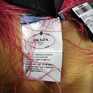Prada naaritsa ja janalindu boa / sall (5 foto / 7)