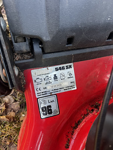 Muruniiduk hecht 546 sx (3 foto / 3)