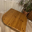 Красивый деревянный журнальный столик (фото #3)