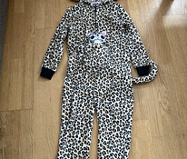 Комбинезон / пижама с леопардом р.128