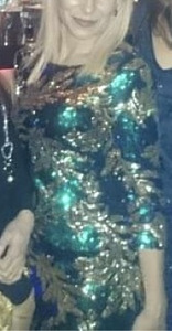 Sädelev glitterkleit (3 foto / 3)