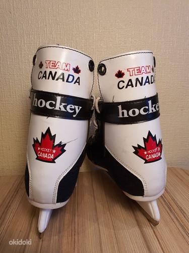 Хоккейные коньки Team Canada, размер 30 (фото #3)
