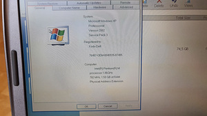 Dell Latitude D610; 1,8 GHz; 75 Gb Hdd; 14'' (8 foto / 10)