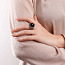 Кольцо Шевалье с ониксом и цирконием CZ (фото #5)