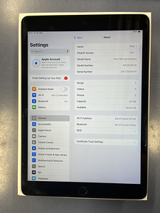 Apple iPad 9 10.2 2021 WiFi 64GB Space Gray (б/у) (1 фото из 2)