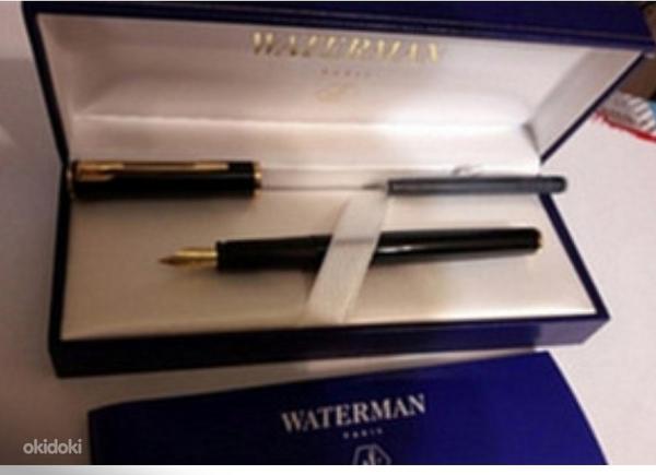 Waterman Apostrophe, перьевая ручка, чёрная, новая (фото #1)