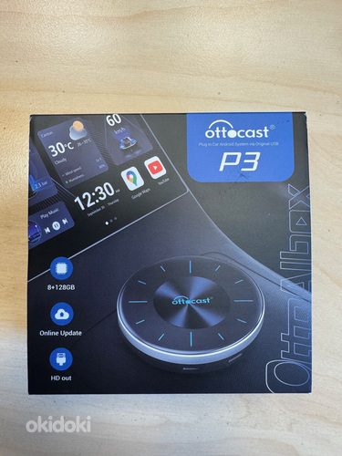 Wireless Ottocast OttoAibox P3 CarPlay AI Box (foto #3)