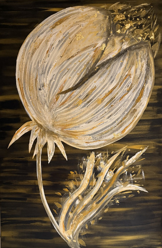 Оригинальная акриловая картина на холсте 80x120cm
