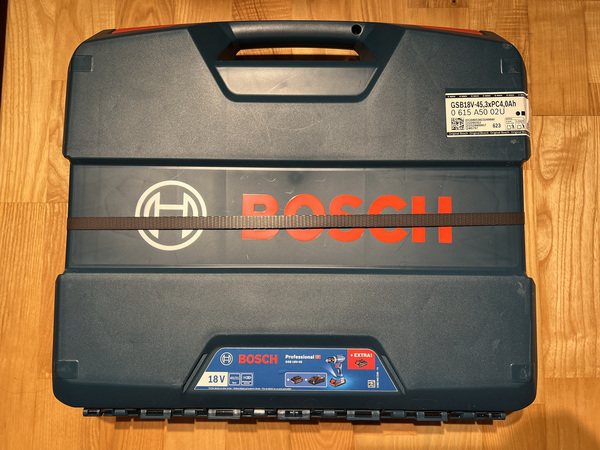 Bosch akulööktrell GSB 18V-45 + 3 x 4,0 Ah ProCORE