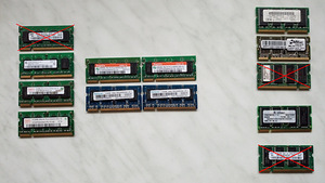 Lauaarvuti ja sülearvuti mälu RAM DDR DDR2 DDR3 DDR4 (3 foto / 5)
