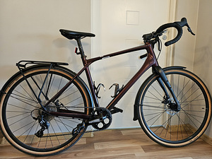 велосипед Merida Silex 300 темно-красный L