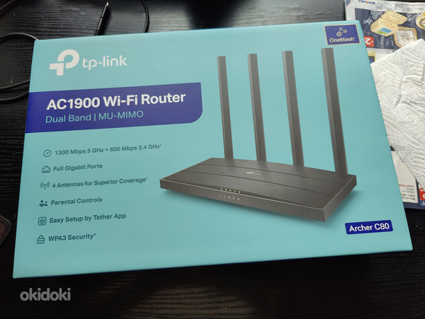 Wi-Fi Роутер TP-Link Archer C80 (фото #2)
