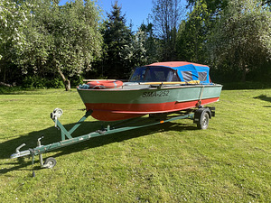 ALUMIINIUMPAAT PROGRESS 2M + YAMAHA 25 HJ 4T + HAAGIS (1 foto / 10)