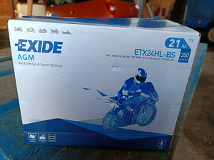 Новый аккумулятор AGM EXIDE 12v 21ah (1 фото из 3)