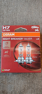 OSRAM H7 NIGHT BREAKER SILVER PIRNID autolambid (1 foto / 3)