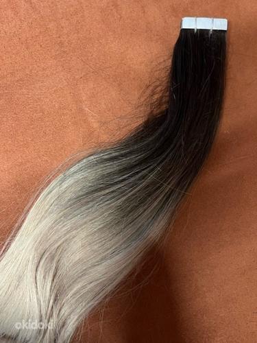 Наращивание волос Remy Human Hair Balayage (# 2/18/60) (фото #2)