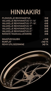 Rehvivahetus Lasnamäe, Raadiku 9 (1 foto / 1)