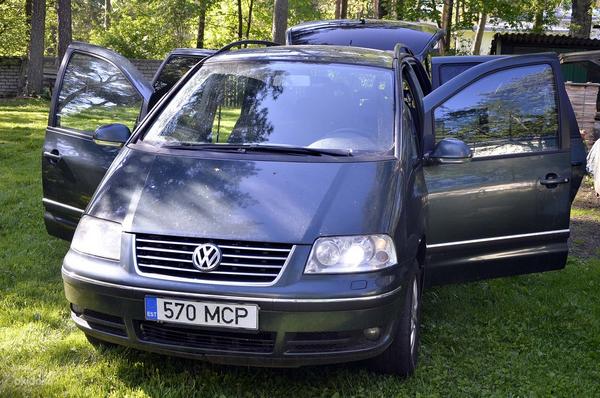 Sõiduauto Volkswagen Sharan (570MPC), 2004.a (üv 2022.a mai) (foto #6)