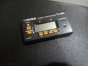 Boss TU-80 Tuner & Metronome (1 foto / 1)
