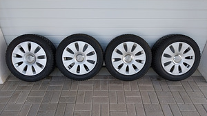 Audi 16'' veljed koos talverehvidega 205/55/R16 (1 foto / 8)