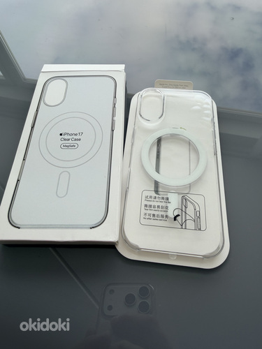 iPhone 17 прозрачный чехол (Magsafe)