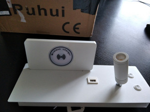 Seinariiuliga el. lamp + USB+ Wireless , uus (3 foto / 4)