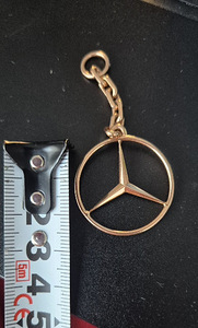 Mercedes 585 kullast ripats, võtmehoidja. 5.85gr (1 foto / 3)