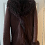 Naturaalse karvaga lambanahkne mantel (foto #1)