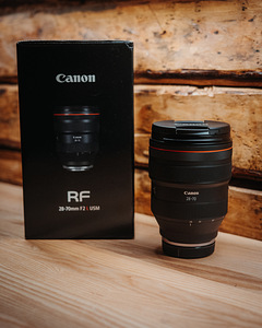 Canon RF 28-70 F2L + UV ja VND filtrid