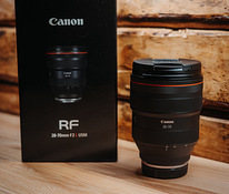 Canon RF 28-70 F2L + UV ja VND filtrid